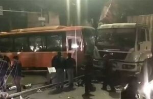 ಕಾನ್ಪುರದಲ್ಲಿ ಸರಣಿ ರಸ್ತೆ ಅಪಘಾತ; 6 ಮಂದಿ ಸಾವು