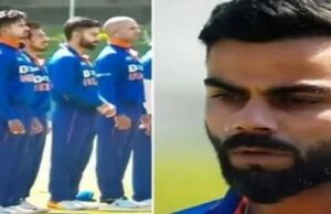 ರಾಷ್ಟ್ರಗೀತೆ ಹಾಡುವಾಗ ‘ಚ್ಯೂಯಿಂಗ್ ಗಮ್’ ಜಗಿದು ಟ್ರೋಲ್ ಆದ ಕೊಹ್ಲಿ