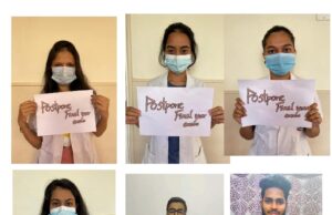 ಅಂತಿಮ ವರ್ಷದ ವೈದ್ಯಕೀಯ ಪರೀಕ್ಷೆಗಳನ್ನು ಮುಂದೂಡಲು ಆಗ್ರಹ