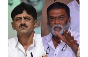 ಕುತೂಹಲಕ್ಕೆ ಕಾರಣವಾದ ಡಿಕೆಶಿ- ಸಚಿವ ಆನಂದ್ ಸಿಂಗ್ ಭೇಟಿ