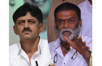 ಕುತೂಹಲಕ್ಕೆ ಕಾರಣವಾದ ಡಿಕೆಶಿ- ಸಚಿವ ಆನಂದ್ ಸಿಂಗ್ ಭೇಟಿ