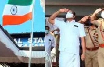 ಗಣರಾಜ್ಯೋತ್ಸವ ವೇಳೆ ತಲೆಕೆಳಗಾಗಿ ರಾಷ್ಟ್ರಧ್ವಜ ಹಾರಿಸಿದ ಜಿಲ್ಲಾ ಉಸ್ತುವಾರಿ ಸಚಿವ