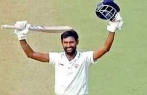 ರಣಜಿ ಟ್ರೋಫಿ: ಮಗಳ ಸಾವಿನ ನೋವಿನ ನಡುವೆ ಶತಕ ಸಿಡಿಸಿದ ಸೋಲಂಕಿ