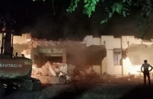 ರಾತ್ರೋರಾತ್ರಿ ಎನ್ ಟಿಎಂ ಶಾಲೆ ಹಳೆಯ ಕಟ್ಟಡ ನೆಲಸಮ