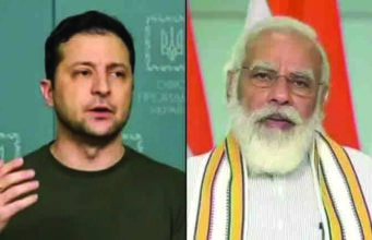 ಉಕ್ರೇನ್ ಅಧ್ಯಕ್ಷ ಝೆಲೆನ್ಸ್ಕಿ ಜತೆಗೆ ಪ್ರಧಾನಿ ಮೋದಿ ಮಾತು