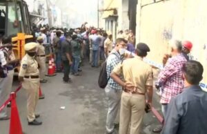 ಅಗ್ನಿ ಅವಘಡ: 11 ಮಂದಿ ಕಾರ್ಮಿಕರ ಸಜೀವ ದಹನ