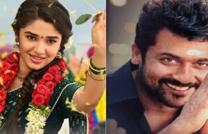 ನಟ ಸೂರ್ಯಗೆ ನಾಯಕಿಯಾಗಿ ಕನ್ನಡದ ನಟಿ ಕೃತಿ ಶೆಟ್ಟಿ