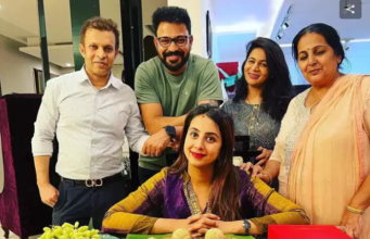 ಸೀಮಂತ ಸಂಭ್ರಮದಲ್ಲಿ ನಟಿ ಸಂಜನಾ ಗಲ್ರಾನಿ