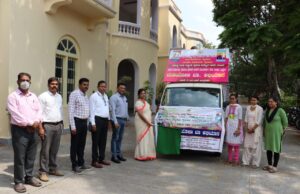 ದುಡಿಯೋಣ ಬಾʼ ಪ್ರಚಾರ ರಥಕ್ಕೆ ಜಿ.ಪಂ. ಸಿಇಒ ಬಿ.ಆರ್.ಪೂರ್ಣಿಮಾ ಚಾಲನೆ