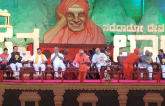 ಶಿವಕುಮಾರ ಸ್ವಾಮೀಜಿಯ 115ನೇ ಜಯಂತಿಯಲ್ಲಿ ಪಾಲ್ಗೊಂಡ ಅಮಿತ್ ಶಾ