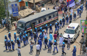 ಜಹಾಂಗೀರ್ ಪುರಿ ಹಿಂಸಾಚಾರ: ಪೊಲೀಸರಿಂದ ಶಾಂತಿ ಸಭೆ