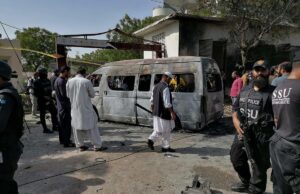 ಕರಾಚಿ ವಿವಿಯಲ್ಲಿ ಆತ್ಮಾಹುತಿ ದಾಳಿ: ನಾಲ್ವರ ಸಾವು