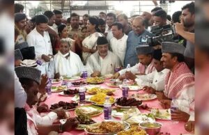 ಮೈಸೂರು: ಮಾಜಿ ಸಿಎಂ ಸಿದ್ದರಾಮಯ್ಯ ಅವರಿಂದ ಇಫ್ತಿಯಾರ್ ಕೂಟ