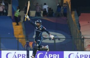 ಐಪಿಎಲ್: ಗುಜರಾತ್ ಗೆ ರೋಚಕ ಜಯ; ಅಂಕಪಟ್ಟಿಯಲ್ಲಿ ಅಗ್ರಸ್ಥಾನ