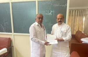 ಸಿಎಂ ಬೊಮ್ಮಾಯಿ ಅವರನ್ನು ಭೇಟಿಯಾದ ಜಿ.ಟಿ.ದೇವೇಗೌಡ: ಅನುದಾನ ಬಿಡುಗಡೆಗೆ ಮನವಿ