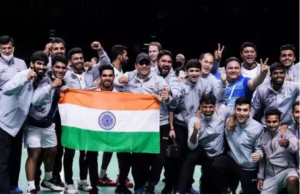 ಇದೇ ಮೊದಲ ಬಾರಿಗೆ ಭಾರತಕ್ಕೆ ಥಾಮಸ್ ಕಪ್ ಟ್ರೋಫಿ: ಇತಿಹಾಸ ಸೃಷ್ಟಿ