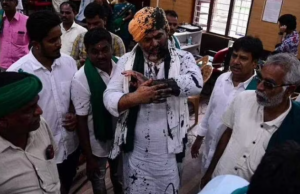 ರಾಕೇಶ್ ಟಿಕಾಯತ್ ಮೇಲೆ ಹಲ್ಲೆ: ಮಹಿಳೆ ಬಂಧನ