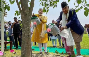 ಬೌದ್ಧ ಸಂಸ್ಕೃತಿ, ಪರಂಪರೆಯ ಕೇಂದ್ರ ನಿರ್ಮಾಣಕ್ಕೆ ಮೋದಿ ಶಂಕು ಸ್ಥಾಪನೆ: ನೇಪಾಳದೊಂದಿಗೆ 6 ಒಪ್ಪಂದಕ್ಕೆ ಸಹಿ