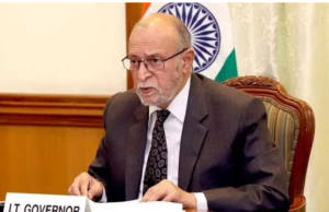 ದೆಹಲಿ ಲೆಫ್ಟಿನೆಂಟ್ ಗವರ್ನರ್ ಅನಿಲ್ ಬೈಜಾಲ್ ರಾಜೀನಾಮೆ