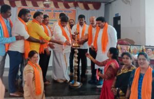 ಬೇಲೂರು ಬಿಜೆಪಿ ನಗರ-ಗ್ರಾಮಾಂತರ ಮಂಡಲ ಪ್ರಮುಖರ ಸಭೆ ಯಶಸ್ವಿ