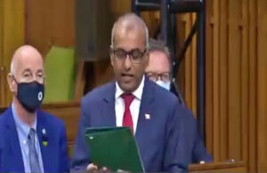 ಕೆನಡಾ ಸಂಸತ್ ನಲ್ಲಿ ಕನ್ನಡದ ಕಂಪು ಸೂಸಿದ ಚಂದ್ರ ಆರ್ಯ