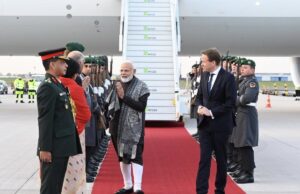 ಜರ್ಮನಿ ತಲುಪಿದ ಮೋದಿ: ಪ್ರಧಾನಿ ವಿದೇಶಿ ಪ್ರವಾಸ ಆರಂಭ