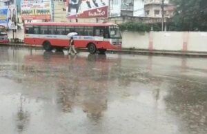 ಸಾಂಸ್ಕೃತಿಕ ನಗರದಲ್ಲಿ ಮುಂದುವರಿದ ಜಿಟಿ ಜಿಟಿ ಮಳೆ