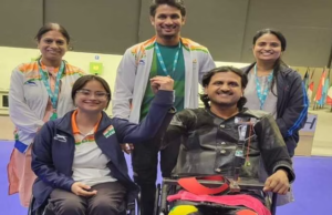 ಪ್ಯಾರಾ ಶೂಟಿಂಗ್ ವಿಶ್ವಕಪ್: ಚಿನ್ನ ಗೆದ್ದ ಅವನಿ ಲೇಖರಾ, ಶ್ರೀಹರ್ಷ ದೇವರ್ಡಿ ಅವರನ್ನು ಅಭಿನಂದಿಸಿದ ಪ್ರಧಾನಿ ಮೋದಿ