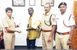 60 ಸಾವಿರ ಮೌಲ್ಯದ ಮೊಬೈಲ್ ಹಿಂತಿರುಗಿದ ಆಟೋ ಚಾಲಕನಿಗೆ ಪ್ರಶಂಸೆ