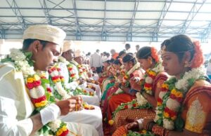 ಮಹದೇಶ್ವರ ಬೆಟ್ಟ: ದಾಂಪತ್ಯ ಜೀವನಕ್ಕೆ ಕಾಲಿಟ್ಟ 48 ಜೋಡಿಗಳು