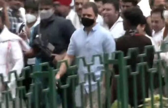 ನ್ಯಾಷನಲ್ ಹೆರಾಲ್ಡ್ ಕೇಸ್: ಇಡಿ ಕಚೇರಿ ತಲುಪಿದ ರಾಹುಲ್ ಗಾಂಧಿ