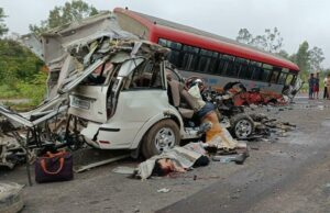 ಕೆಎಸ್ ಆರ್ ಟಿಸಿ ಬಸ್ – ಕಾರ್ ಮುಖಾಮುಖಿ ಡಿಕ್ಕಿ: ಇಬ್ಬರ ಸಾವು