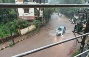 ಮಂಗಳೂರು: ಅರ್ಧ ಗಂಟೆಯಲ್ಲಿ 6 ಸೆಂ.ಮೀ.ಮಳೆ