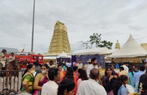 ಆಷಾಡ ಮಾಸದ ನಾಲ್ಕನೇ ಶುಕ್ರವಾರ: ಚಾಮುಂಡೇಶ್ವರಿ ದೇವಿಗೆ ಸಿಂಹವಾಹಿನಿ ಅಲಂಕಾರ