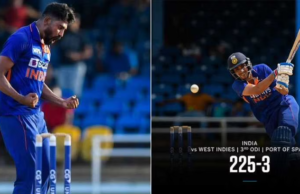 ವಿಂಡೀಸ್ ವಿರುದ್ಧ ಭಾರತಕ್ಕೆ 119 ರನ್ ಗಳ ಭರ್ಜರಿ ಜಯ: ಸರಣಿ ಕ್ಲೀನ್ ಸ್ವೀಪ್