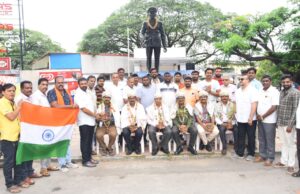 ಕಾರ್ಗಿಲ್ ವಿಜಯ್ ದಿವಸ್: ನಿವೃತ್ತ ಯೋಧರಿಗೆ ಸನ್ಮಾನ