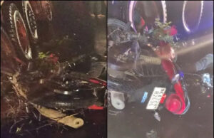 ನಿಂತಿದ್ದ ಲಾರಿಗೆ ಬೈಕ್ ಡಿಕ್ಕಿ: ಮೂವರು ಬೈಕ್ ಸವಾರರ ಸಾವು