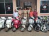 ಇಬ್ಬರು ದ್ವಿಚಕ್ರವಾಹನ ಕಳ್ಳರ ಬಂಧನ: ರೂ.5 ಲಕ್ಷ ಮೌಲ್ಯದ 9 ದ್ವಿಚಕ್ರವಾಹನ ವಶ