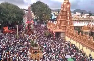 5 ವರ್ಷದ ನಂತರ ಅದ್ಧೂರಿಯಾಗಿ ಜರುಗಿದ ಚಾಮರಾಜೇಶ್ವರ ರಥೋತ್ಸವ