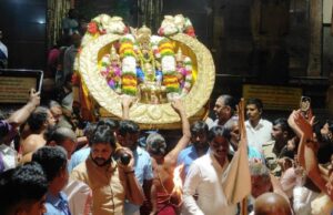 ಮೇಲುಕೋಟೆ ಚೆಲುವನಾರಾಯಣ ಸ್ವಾಮಿಯ 4ನೇ ತಿರುನಾಳ್ ಶ್ರೀಕೃಷ್ಣ ರಾಜಮುಡಿ ಉತ್ಸವ