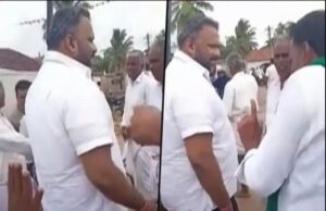 ವೋಟು ಕೇಳಲು ಬರ್ತೀರಾ, ಅಭಿವೃದ್ಧಿ ಮಾಡೋಕಾಗಲ್ವಾ ?: ಹರ್ಷವರ್ಧನ್ಗೆ ಜನ ತರಾಟೆ