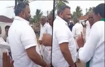 ವೋಟು ಕೇಳಲು ಬರ್ತೀರಾ, ಅಭಿವೃದ್ಧಿ ಮಾಡೋಕಾಗಲ್ವಾ ?: ಹರ್ಷವರ್ಧನ್ಗೆ ಜನ ತರಾಟೆ