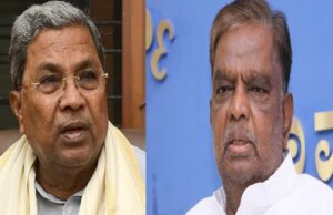 ಸಿದ್ದರಾಮಯ್ಯ- ವಿ.ಶ್ರೀನಿವಾಸ ಪ್ರಸಾದ್ ಮುಖಾಮುಖಿ