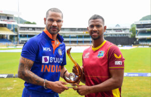 ಭಾರತ ವಿರುದ್ದದ ಏಕದಿನ ಸರಣಿ: ಟಾಸ್ ಗೆದ್ದು ಬೌಲಿಂಗ್ ಆಯ್ದುಕೊಂಡ ವಿಂಡೀಸ್