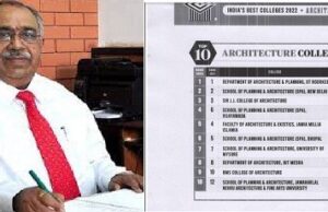 ರಾಷ್ಟ್ರದ 2022ನೇ ಸಾಲಿನ 7ನೇ ಶ್ರೇಷ್ಠ ವಾಸ್ತುಶಿಲ್ಪ ಕಾಲೇಜು ಸ್ಥಾನ ಪಡೆದ ಮೈಸೂರು ವಿವಿಯ ಸ್ಕೂಲ್ ಆಫ್ ಪ್ಲಾನಿಂಗ್ ಅಂಡ್ ಆರ್ಕಿಟೆಕ್ಟರ್ ಸಂಸ್ಥೆ
