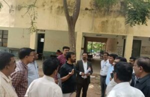 ಮೈಸೂರಿನ ಮಹಾರಾಣಿ ಕಾಲೇಜಿಗೆ ಶಾಸಕ ಎಲ್. ನಾಗೇಂದ್ರ ಭೇಟಿ