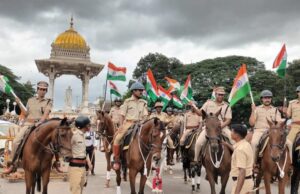 ಮೈಸೂರು: ನಗರ ಪೊಲೀಸರಿಂದ ಸಂಕಲ್ಪ ನಡಿಗೆ