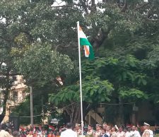 ಚಾಮರಾಜಪೇಟೆಯ ಈದ್ಗಾ ಮೈದಾನದಲ್ಲಿ ಸ್ವಾತಂತ್ರ್ಯ ದಿನಾಚರಣೆ