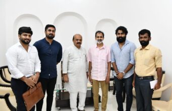 ಡಾ.ರಾಜ್ ಕುಮಾರ್ ಕುಟುಂಬ ಸದಸ್ಯರಿಂದ ಸಿಎಂ ಬೊಮ್ಮಾಯಿ ಭೇಟಿ