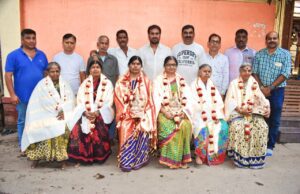 ಮೈಸೂರು: ಗಣೇಶ, ಗೌರಿ ಮೂರ್ತಿ ತಯಾರಿಕರಿಗೆ ಸನ್ಮಾನ